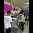 Anlässlich des o. g. Festes wird zum Verspeisen in den Räumen des Tempels und zum Mitnehmen kostenlos Essen verteilt